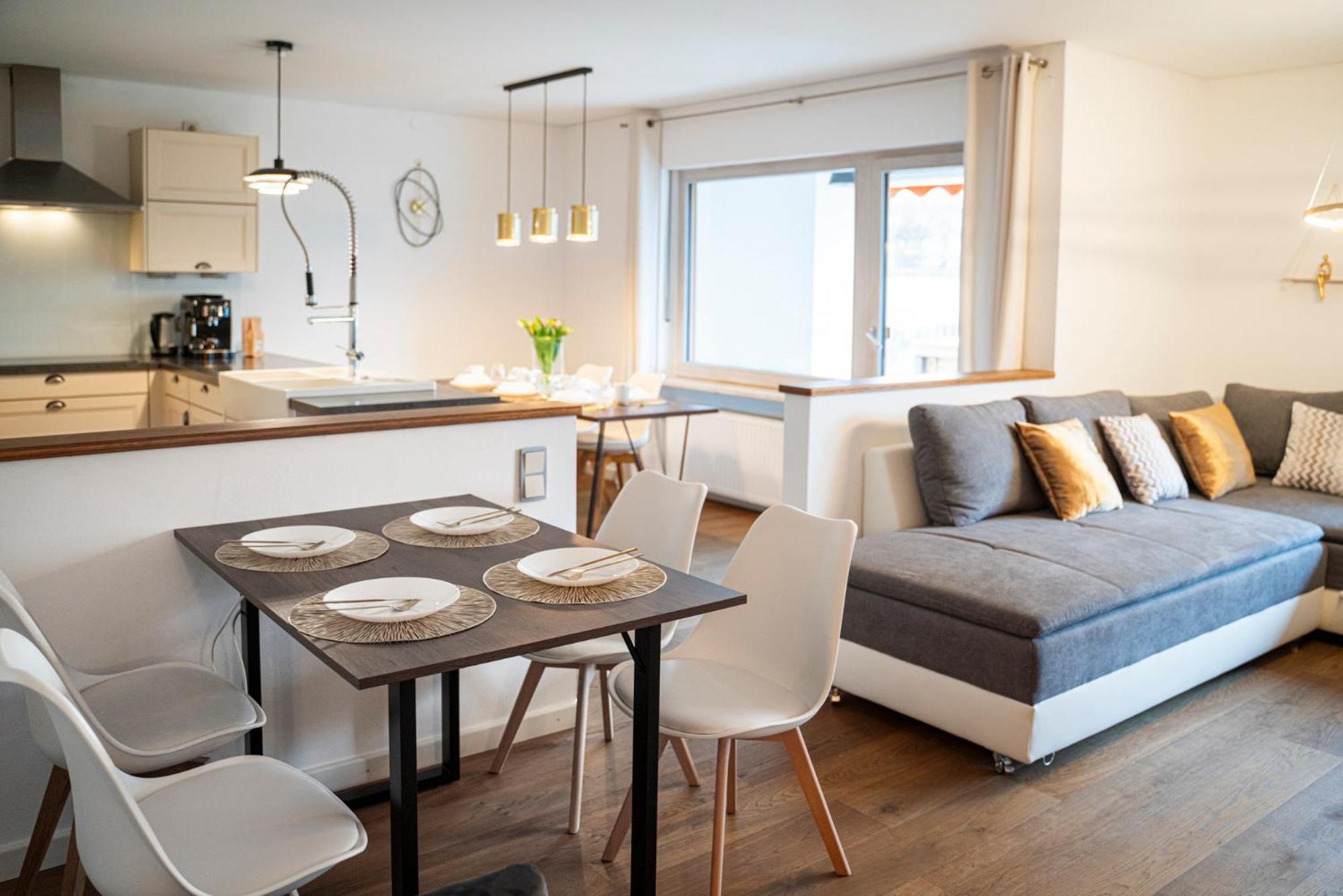 130M2 Loft - Balkon, Smart Tv, Badewanne, Kaffee Appartement Rosenheim Buitenkant foto